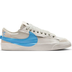 Nike Blazer Low '77 Jumbo Γυναικεία Sneakers Εκρού Γαλάζια DQ1470-003