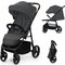 Kinderkraft Trig 3 Καρότσι Μωρού Anthracite Kinderkraft Trig 3 Καρότσι Μωρού Anthracite