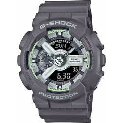 Casio G-Shock Ανδρικό Ρολόι Χρονογράφος με Γκρι Καουτσούκ Λουράκι GA-110HD-8AER