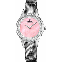 Festina Γυναικείο Ρολόι με Ασημί Μεταλλικό Μπρασελέ F20494/5