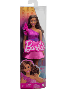 Mattel Barbie Fashionistas 225 Pink Sparkly Dress