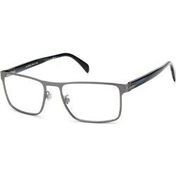David Beckham DB1067 R80 Ανδρικός Σκελετός Γυαλιών Οράσεως Μεταλλικός Ασημί