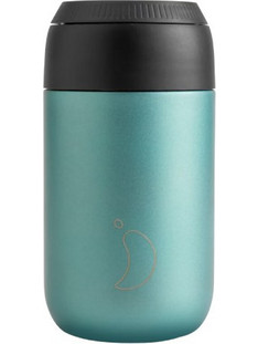 Chilly's S2 Coffee Cup Metallic Atlantis 340ml