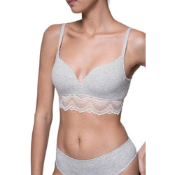 Dorina Audrey Σουτιέν χωρίς Μπανέλα Γκρι D001428CK010-GY0048
