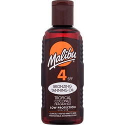 Malibu Bronzing Tropical Coconut Αδιάβροχο Λάδι Μαυρίσματος Σώματος SPF4 200ml
