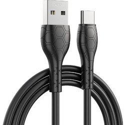 XO NB240 USB-A to USB-C 1m Black GER-XO-NB240TBK