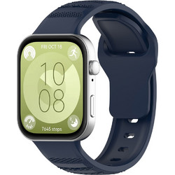 Techsuit W050 Λουράκι Σιλικόνης Blue (Huawei Watch Fit 3)