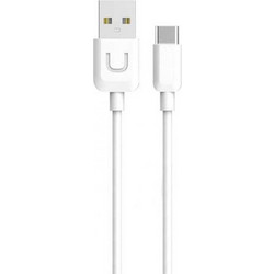 Usams U-Turn USB-A to USB-C 10.5W 1m White US-SJ099