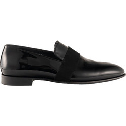 Perlamoda Ανδρικά Μοκασίνια Loafers Δερμάτινα Μαύρα 490001