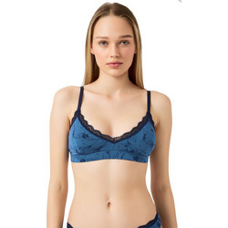 Minerva Bralette χωρίς Μπανέλα Μπλε 90-8152B-246