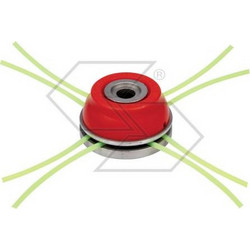 Forestal Multifilo Whips 163R303336 Κεφαλή Μεσινέζας Αλουμινίου 4 Εξόδων Universal