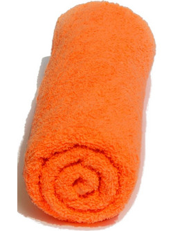 Carbotex Βρεφική Πετσέτα Προσώπου / Χεριών 50x30cm Πορτοκαλί TNL221034