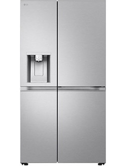 LG GSLE91MBAC Ψυγείο Ντουλάπα 628lt Υ179xΠ91.3xΒ73.5cm Inox