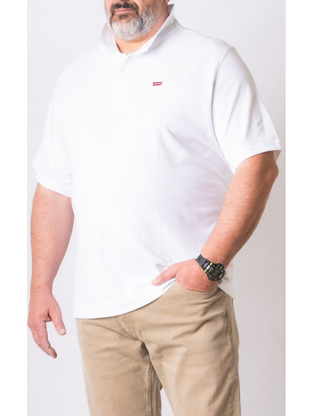 Levi's Ανδρική Μπλούζα Polo Κοντομάνικη Λευκή 86998-0000