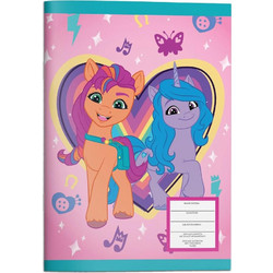 My Little Pony Heart Τετράδιο Ριγέ B5 40 Φύλλων Ροζ 000483143