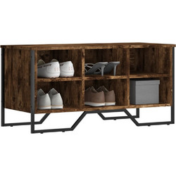 vidaXL Παπουτσοθήκη Μοριοσανίδας Δρυς M90xΠ38xY45cm 848641