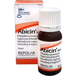 Abicin 30% Nail Lacquer Λάδι Θεραπείας για Μύκητες 10ml