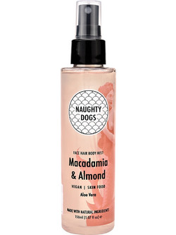 Naughty Dogs Macadamia & Almond Body Mist 150ml