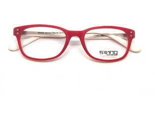 Swing TR073 P374 Παιδικός Σκελετός Γυαλιών Οράσεως Κοκάλινος Κόκκινος