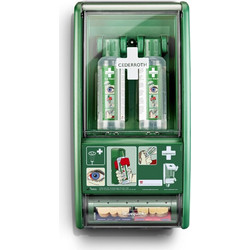 Cederroth Eye Wash Station Κουτί Φαρμακείου Πράσινο