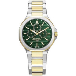 Roamer Spirit of Time Ανδρικό Ρολόι με Ασημί Χρυσό Μεταλλικό Μπρασελέ 995989477520
