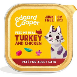 Edgard & Cooper Feed Me Real Adult with Turkey & Chicken 85gr