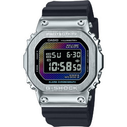 Casio G-Shock Ψηφιακό Ανδρικό Ρολόι Χρονογράφος με Μαύρο Καουτσούκ Λουράκι GM-5600RW-1ER
