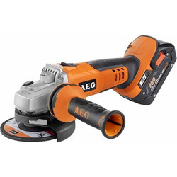 AEG BEWS18 Γωνιακός Τροχός Μπαταρίας 18V 115mm 2x3Ah