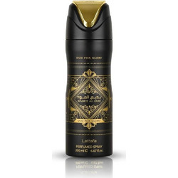 Lattafa Oud For Glory Badee Al Oud Ανδρικό Αποσμητικό Spray Χωρίς Αλουμίνιο 200ml