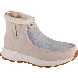 Columbia Γυναικεία Μποτάκια Χιονιού Suede Nude με Γούνα 2079081278