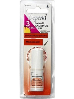 Depend Natural Color Repair Κόλλα Νυχιών με Πινέλο 3gr 060018