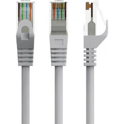 Cablexpert U/UTP Cat.6 Καλώδιο Δικτύου Ethernet 3m Grey PP6U-CU-3M