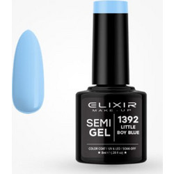 Elixir Semigel 1392 Little Boy Blue Ημιμόνιμο Βερνίκι Νυχιών 8ml