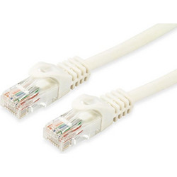 Equip U/UTP Cat.6a Καλώδιο Δικτύου Ethernet 0.5m White 603001