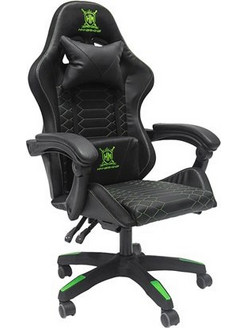 HomeMarkt Loot Καρέκλα Gaming Δερματίνης Μαύρη HM1204
