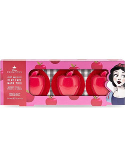 Mad Beauty Princess Snow White Κρεμώδης Μάσκα Προσώπου για Ενυδάτωση 3x10ml