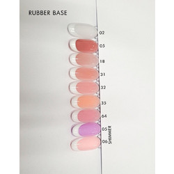 Mixcoco 64 Baby Pink Rubber Base Ημιμόνιμο Βερνίκι Νυχιών 15ml