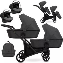Kunert Brav Duo Καρότσι Μωρού 3 σε 1 Anthracite