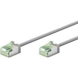 Goobay U/FTP Cat.8.1 Καλώδιο Δικτύου Ethernet 1m Grey 74346