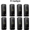 Ultra Tiny Size 8τμχ Black Ultra Tiny Size 8τμχ Black