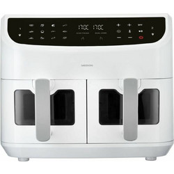 Medion Life P20 Air Fryer 8.7lt με Διπλό Κάδο Λευκός