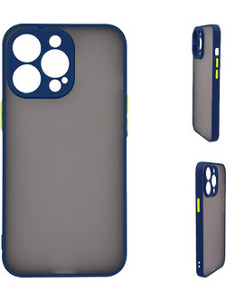 Sonique Color Button Bumper Blue (iPhone 15 Pro)