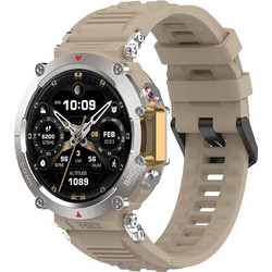 Techsuit Watchband W067 Λουράκι Σιλικόνης Beige (Amazfit T-Rex Ultra)
