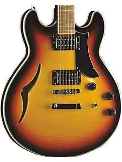 Eko Guitars MIA Ηλεκτρική Κιθάρα Semi-Hollow με HH Μαγνήτες Vintage Sunburst