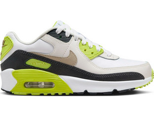 Nike Air Max 90 Παιδικά Sneakers Λευκά Lime HF6358-103