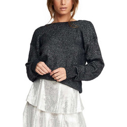 Rut & Circle Marie Γυναικεία Πλεκτή Μπλούζα Ασημί 19-5-48-BLK