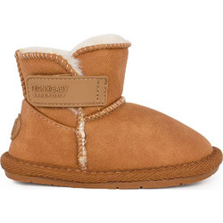 Conguitos TecnoBaby Barefoot Παιδικά Μποτάκια Ταμπά με Γούνα OSSH501002
