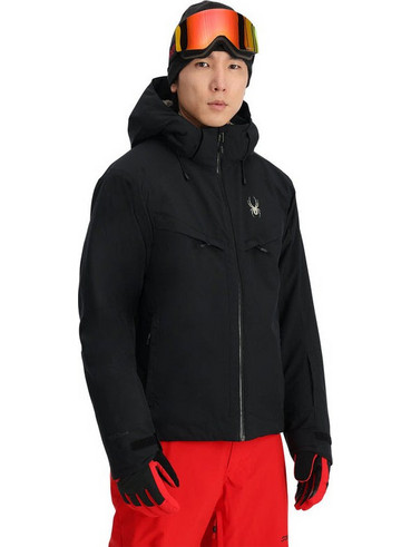 Spyder Cooper 38SA075414-BLK Ανδρικό Μπουφάν για Ski & Snowboard