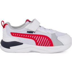 Puma X-ray 3 Παιδικά Sneakers Λευκά Κόκκινα 401495-01