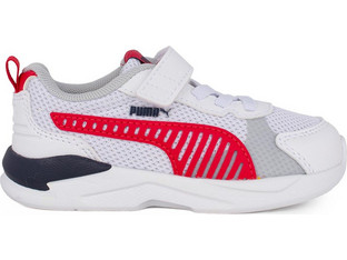 Puma X-ray 3 Παιδικά Sneakers Λευκά Κόκκινα 401495-01
